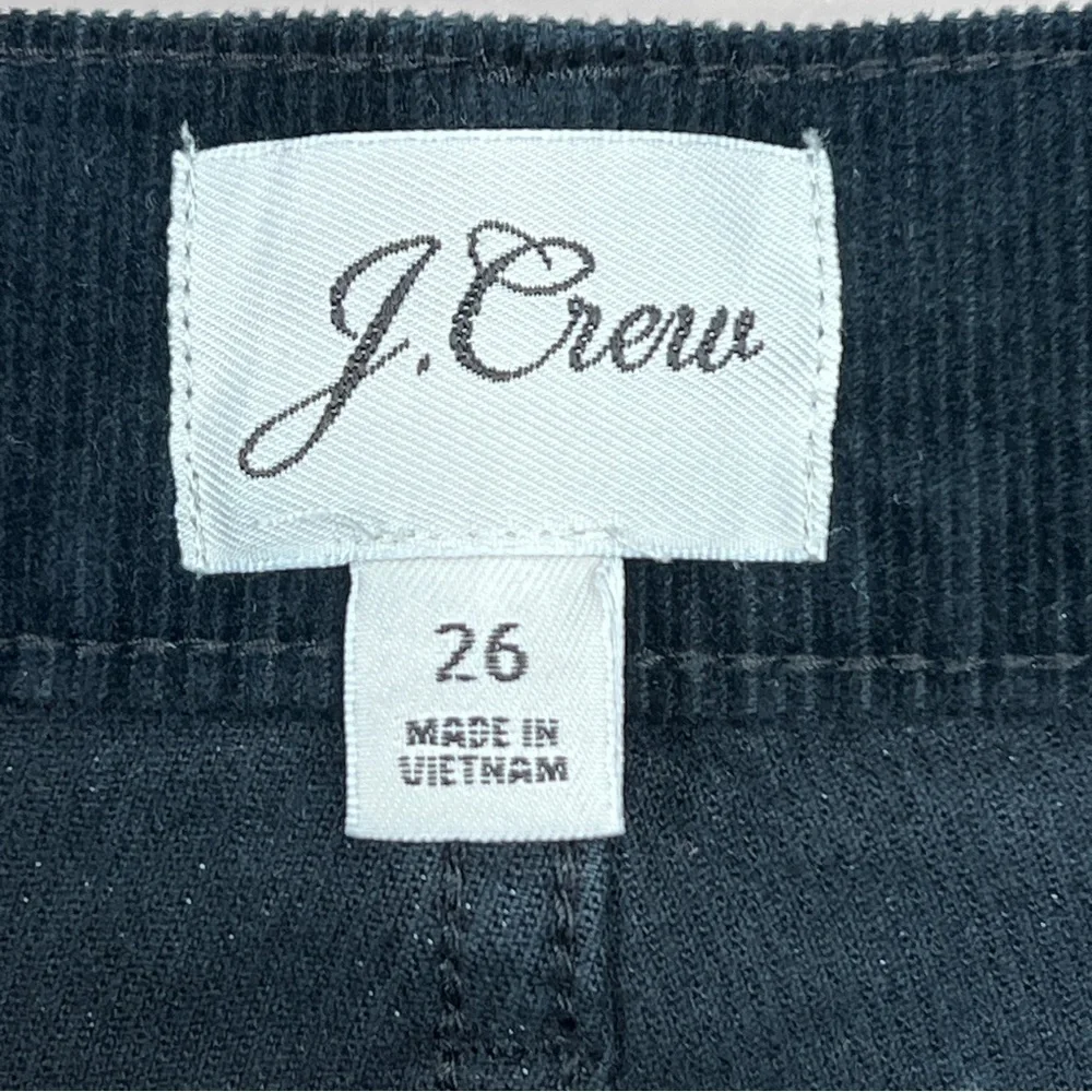 J. Crew Black Billie Demi Boot Crop High Rise Pants